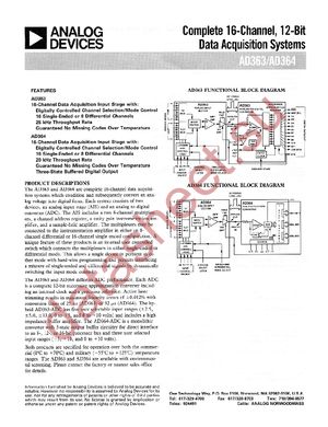 AD364RJD datasheet  